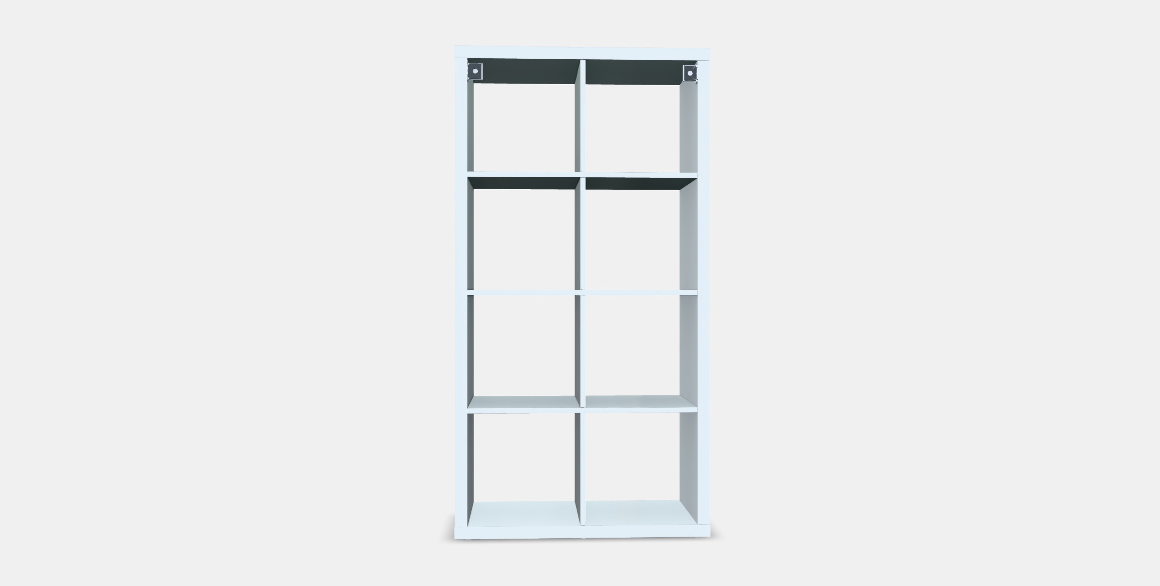 KALLAX Shelving unit 4 Low-poly 3D model_14