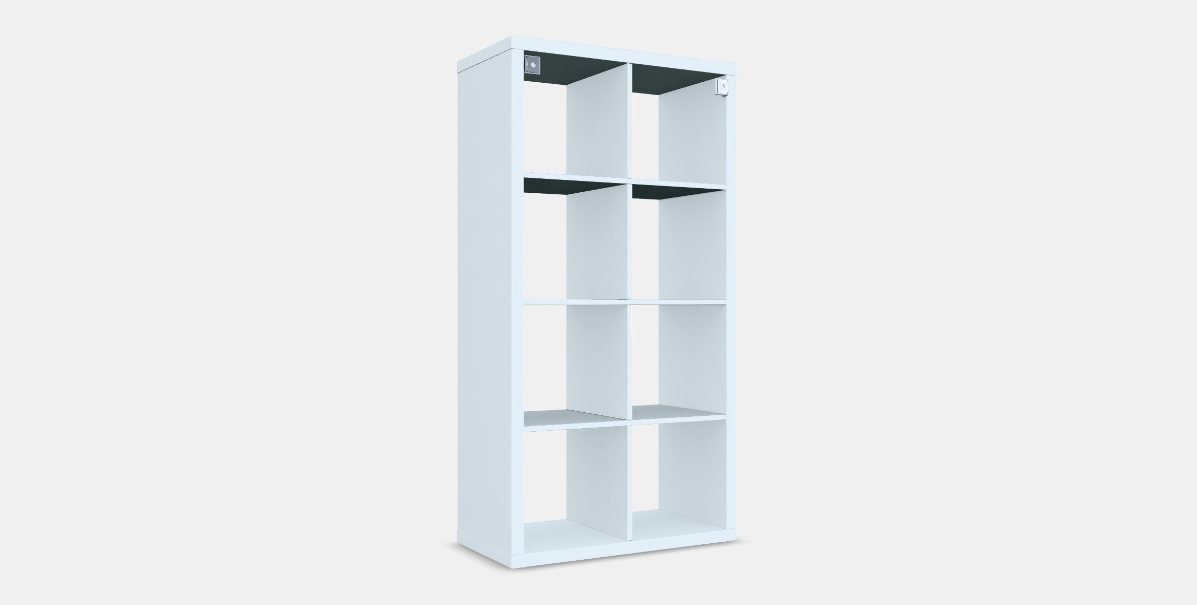 KALLAX Shelving unit 4 Low-poly 3D model_16