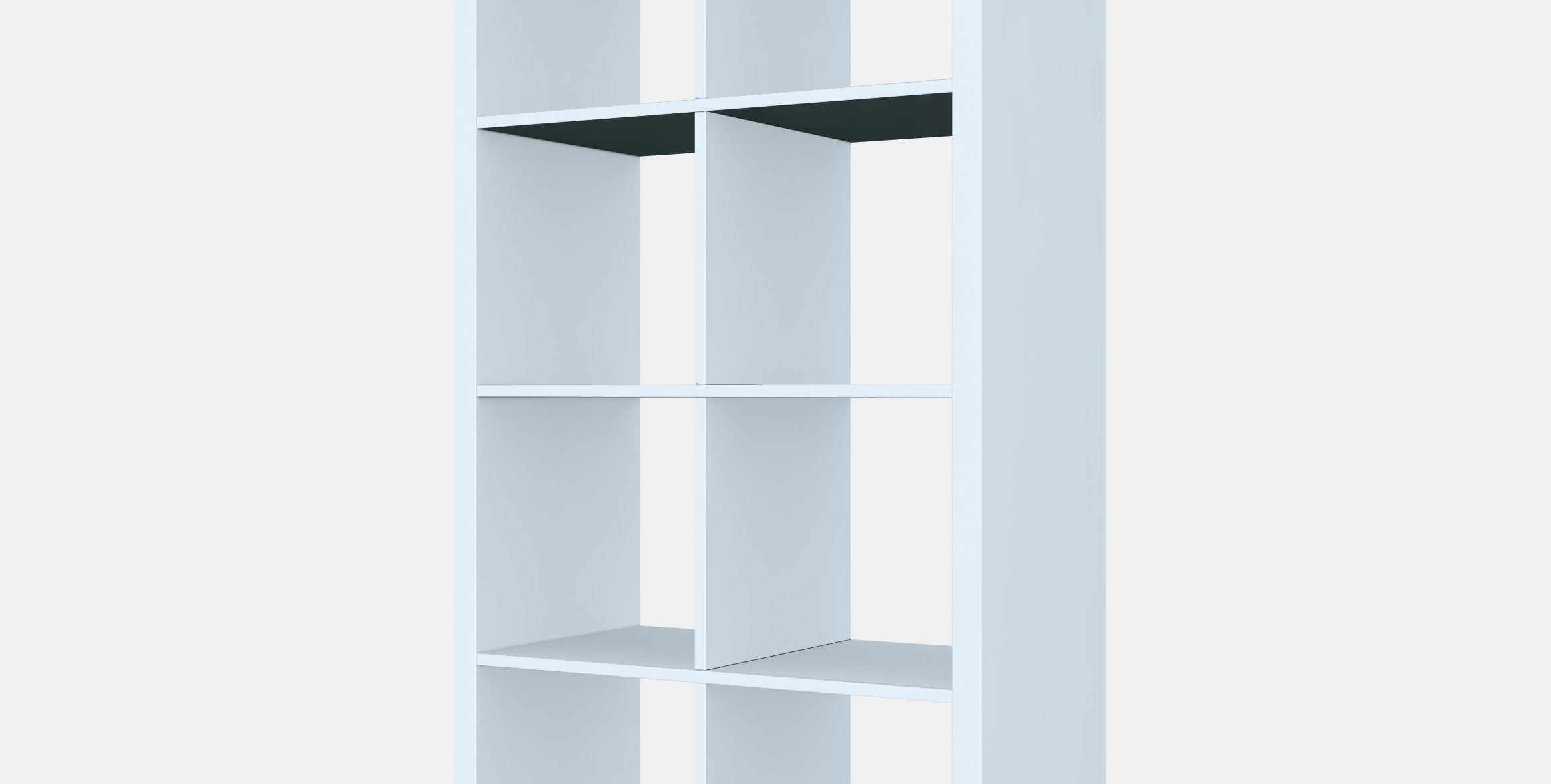 KALLAX Shelving unit 4 Low-poly 3D model_6