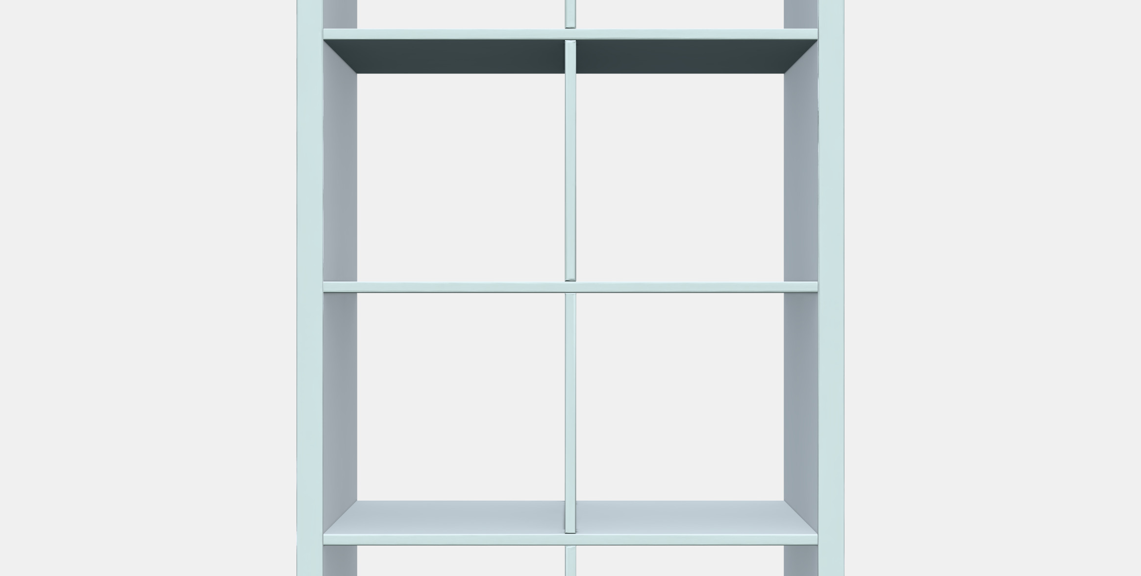 KALLAX Shelving unit 4 Low-poly 3D model_11