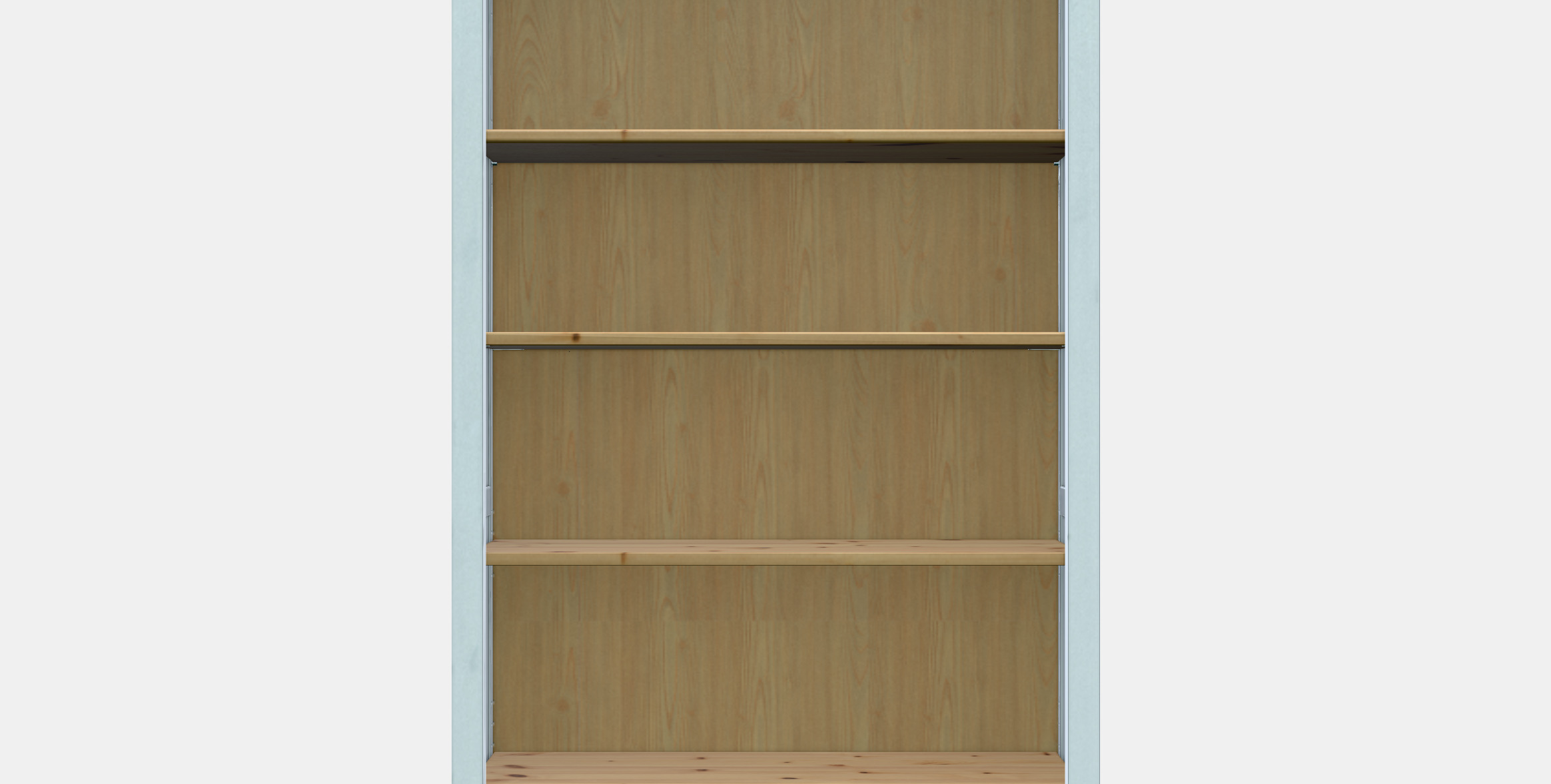 HEMNES Bookcase 1 3D model_11