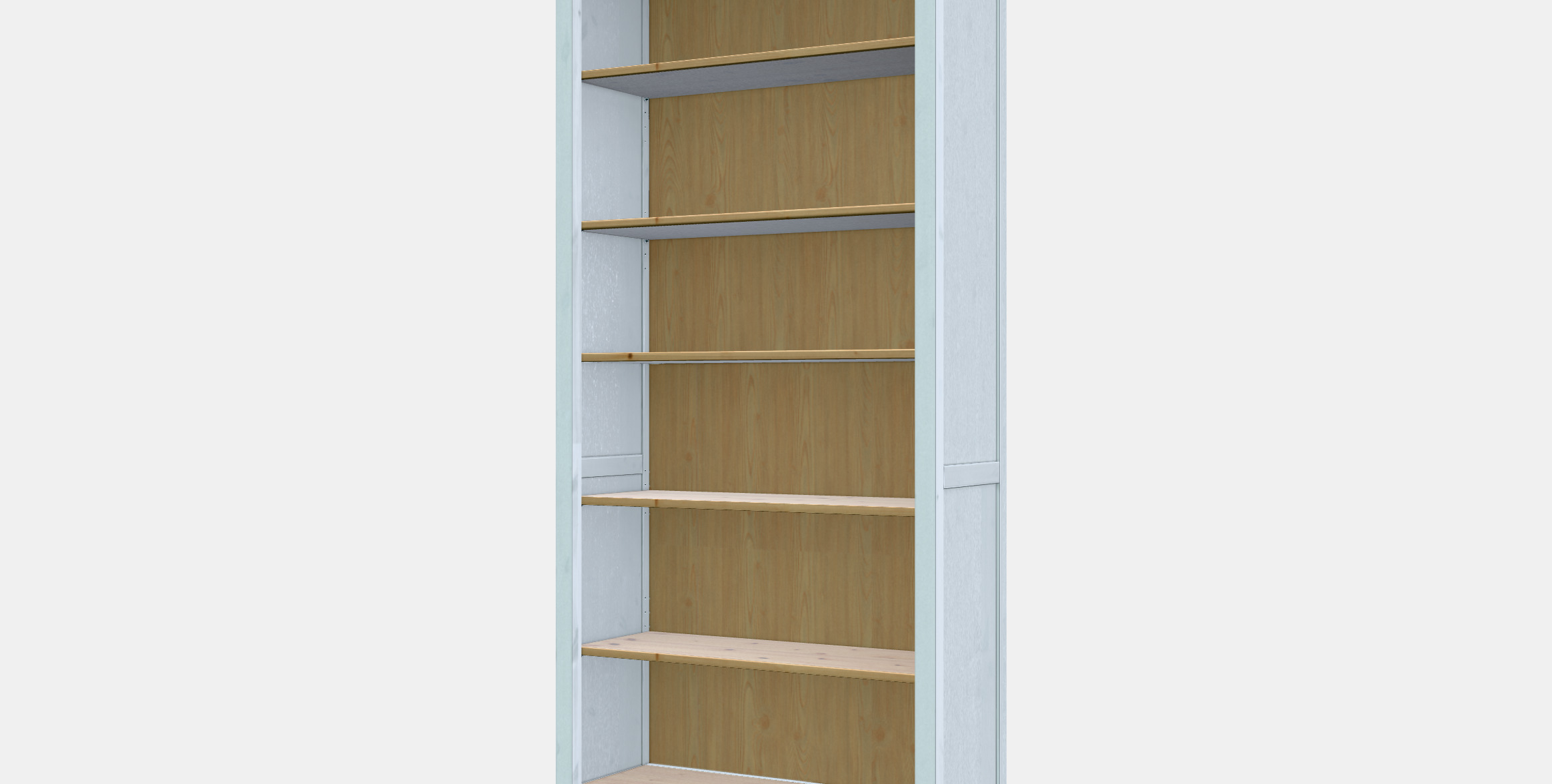 HEMNES Bookcase 1 3D model_13