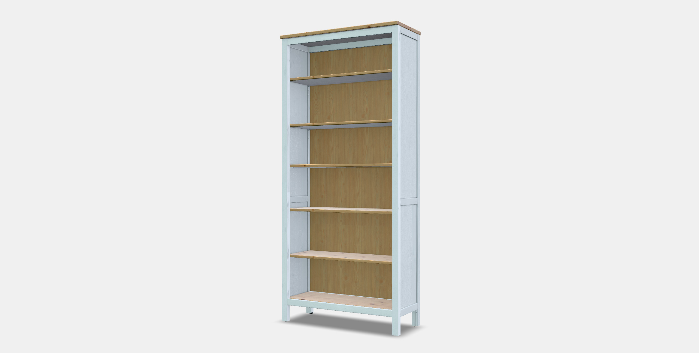 HEMNES Bookcase 1 3D model_12
