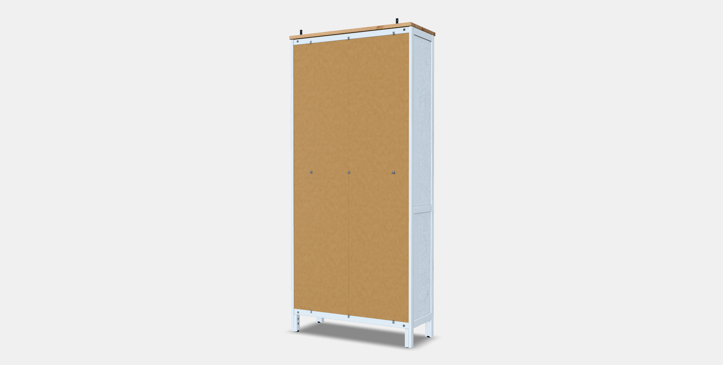HEMNES Bookcase 1 3D model_5