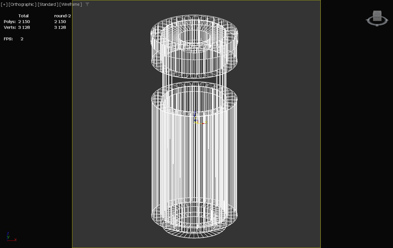 Outdoor trash can set Low-poly 3D model_30
