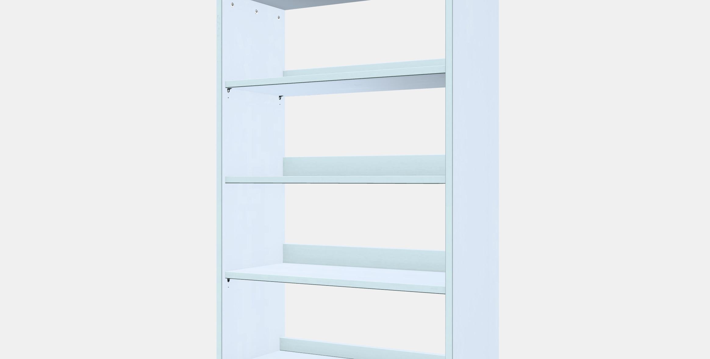 HAVSTA Shelving unit 2 Low-poly 3D model_13