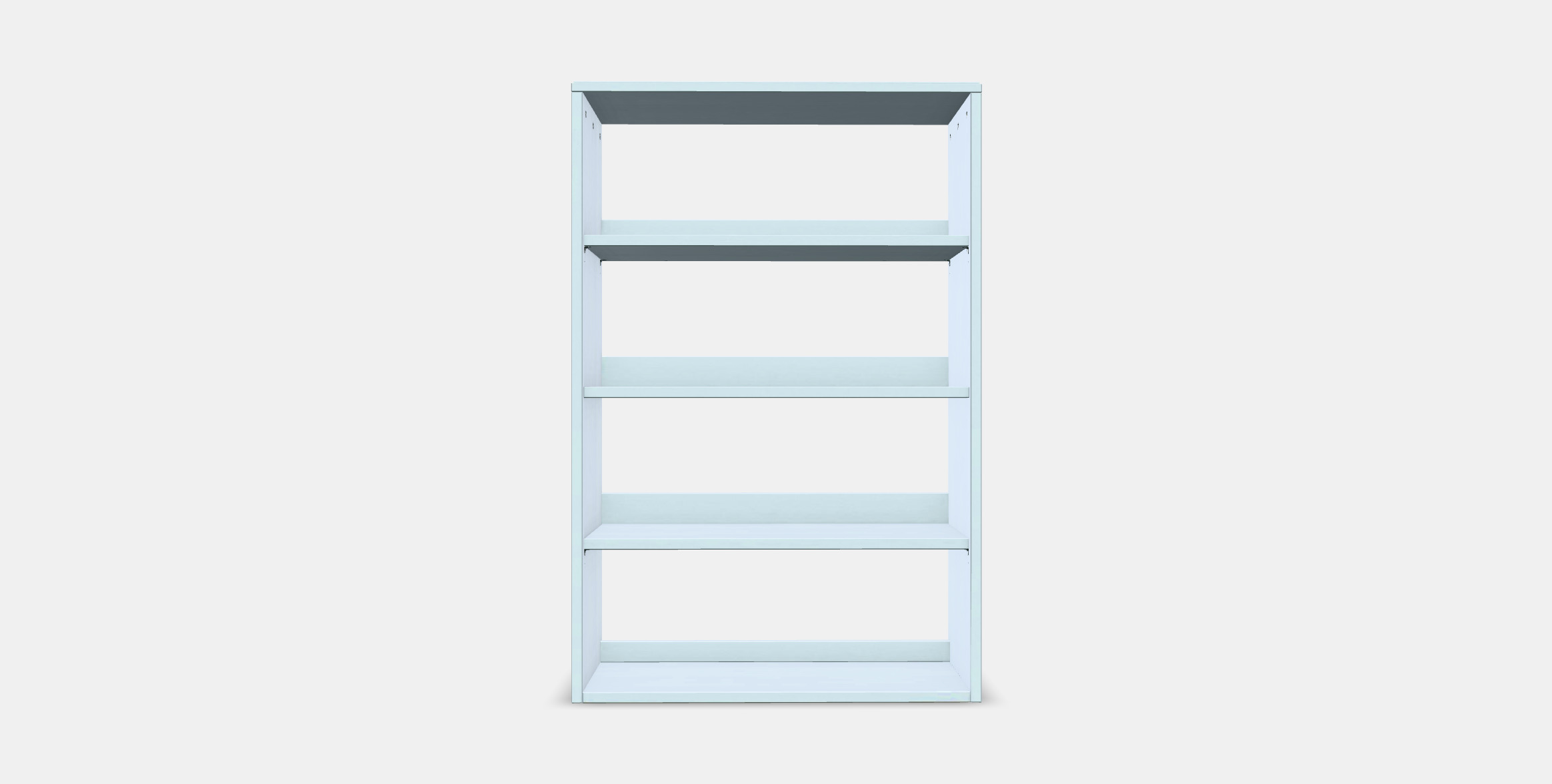 HAVSTA Shelving unit 2 Low-poly 3D model_10