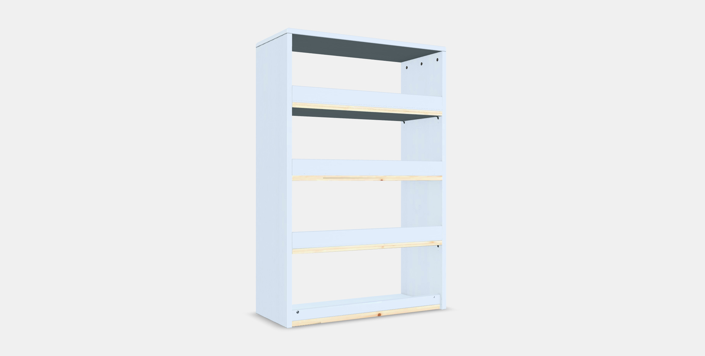HAVSTA Shelving unit 2 Low-poly 3D model_16