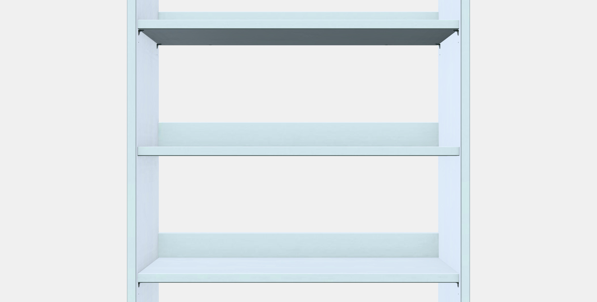 HAVSTA Shelving unit 2 Low-poly 3D model_11