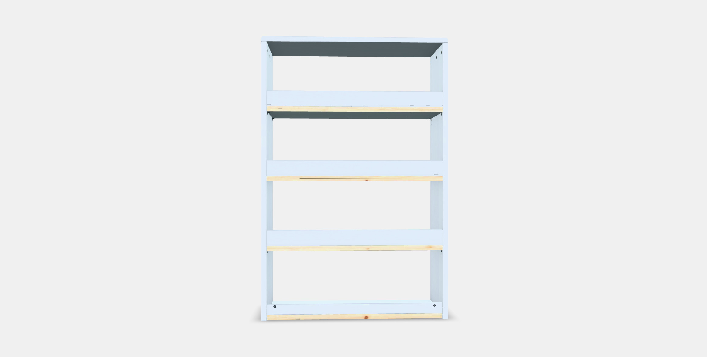 HAVSTA Shelving unit 2 Low-poly 3D model_14
