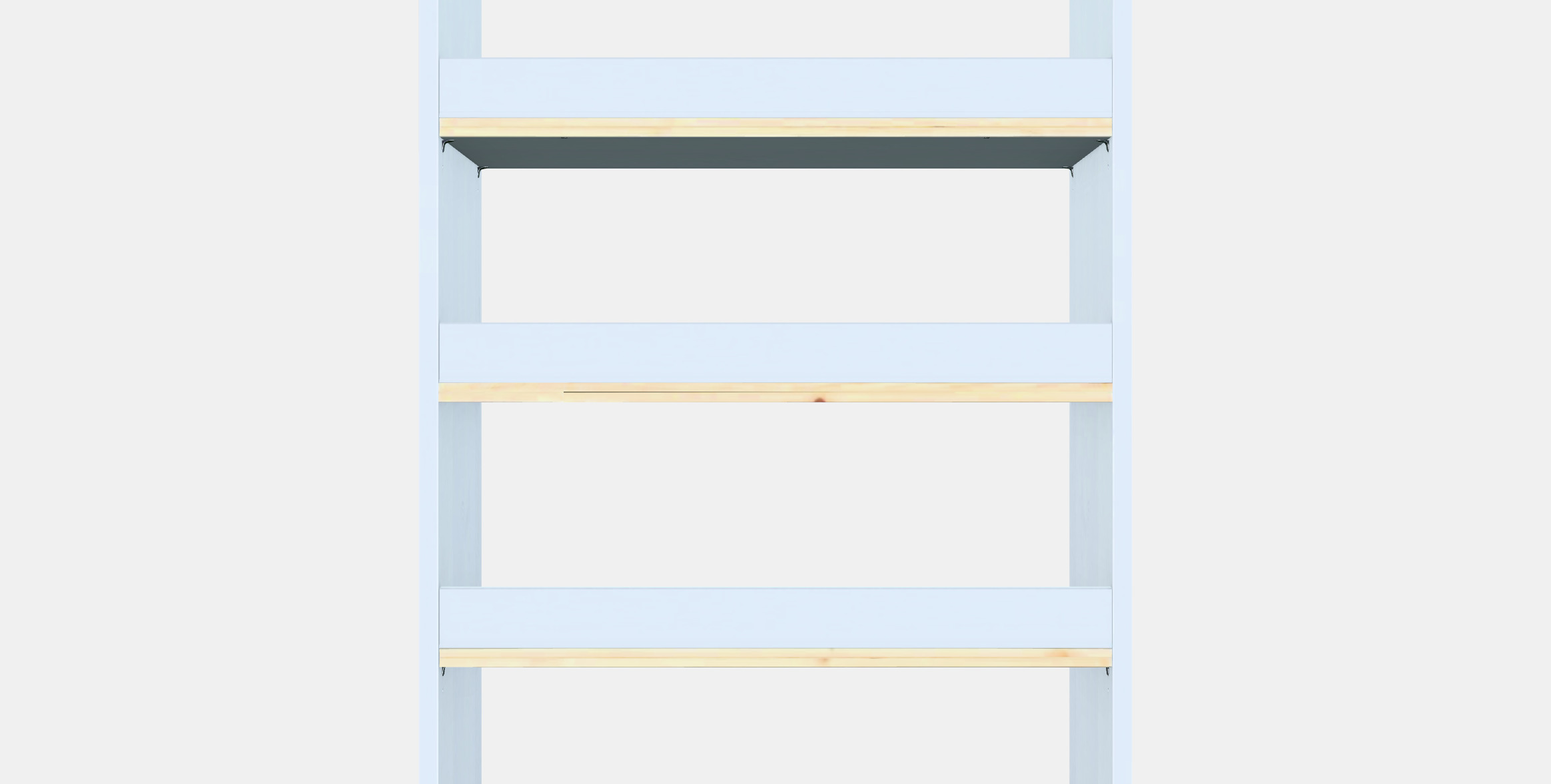 HAVSTA Shelving unit 2 Low-poly 3D model_15