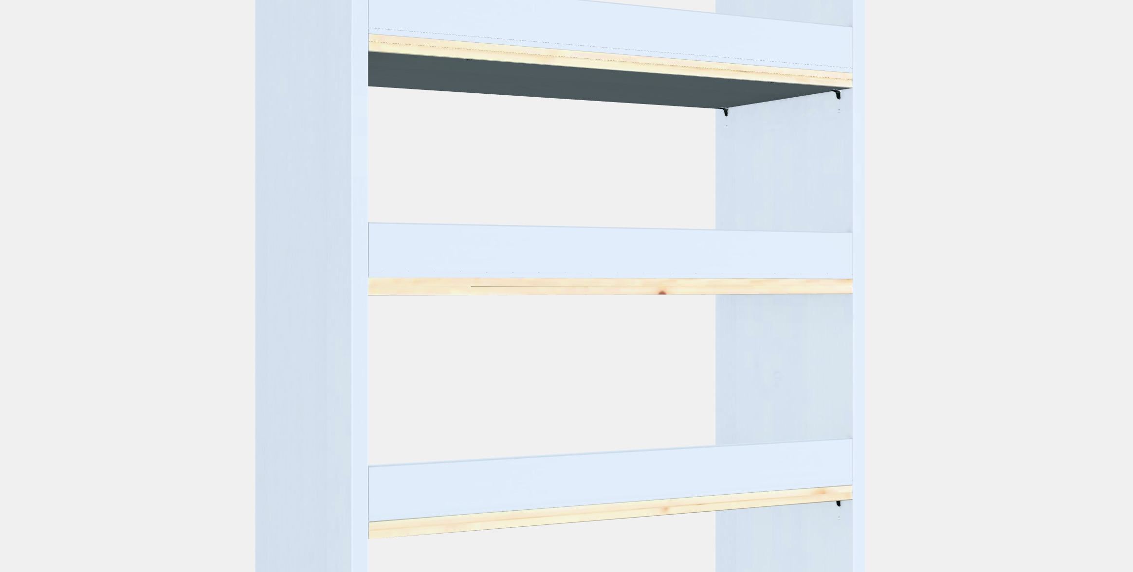 HAVSTA Shelving unit 2 Low-poly 3D model_3