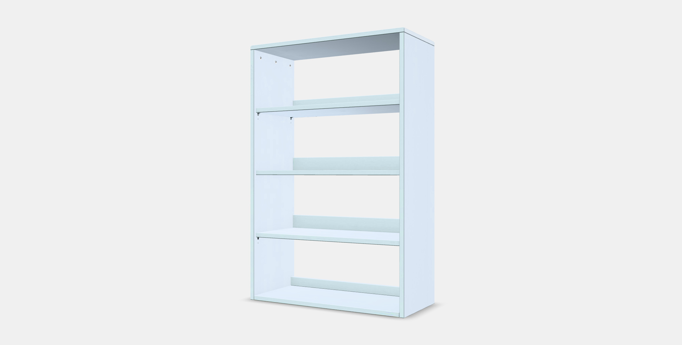 HAVSTA Shelving unit 2 Low-poly 3D model_12