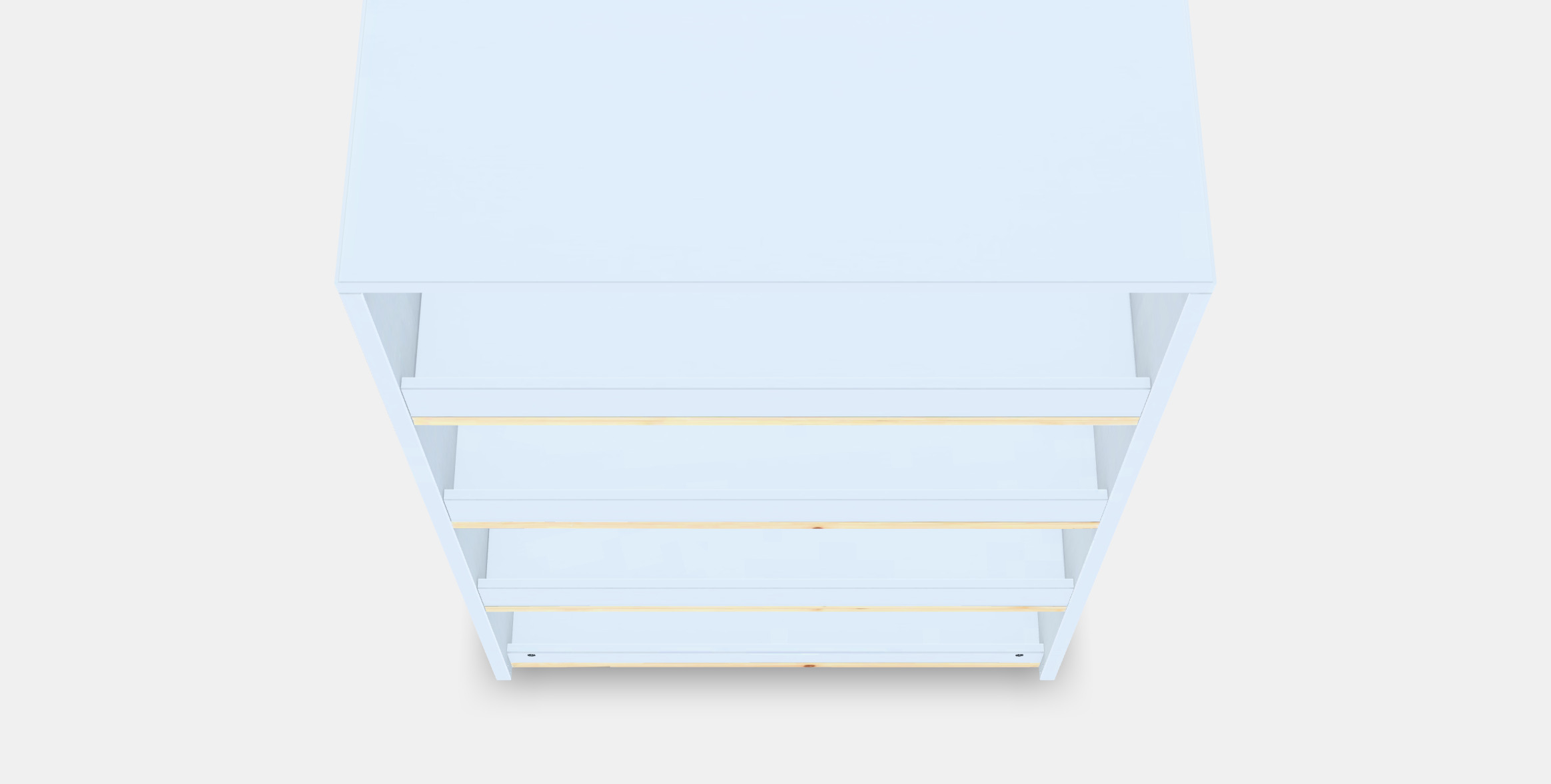 HAVSTA Shelving unit 2 Low-poly 3D model_5