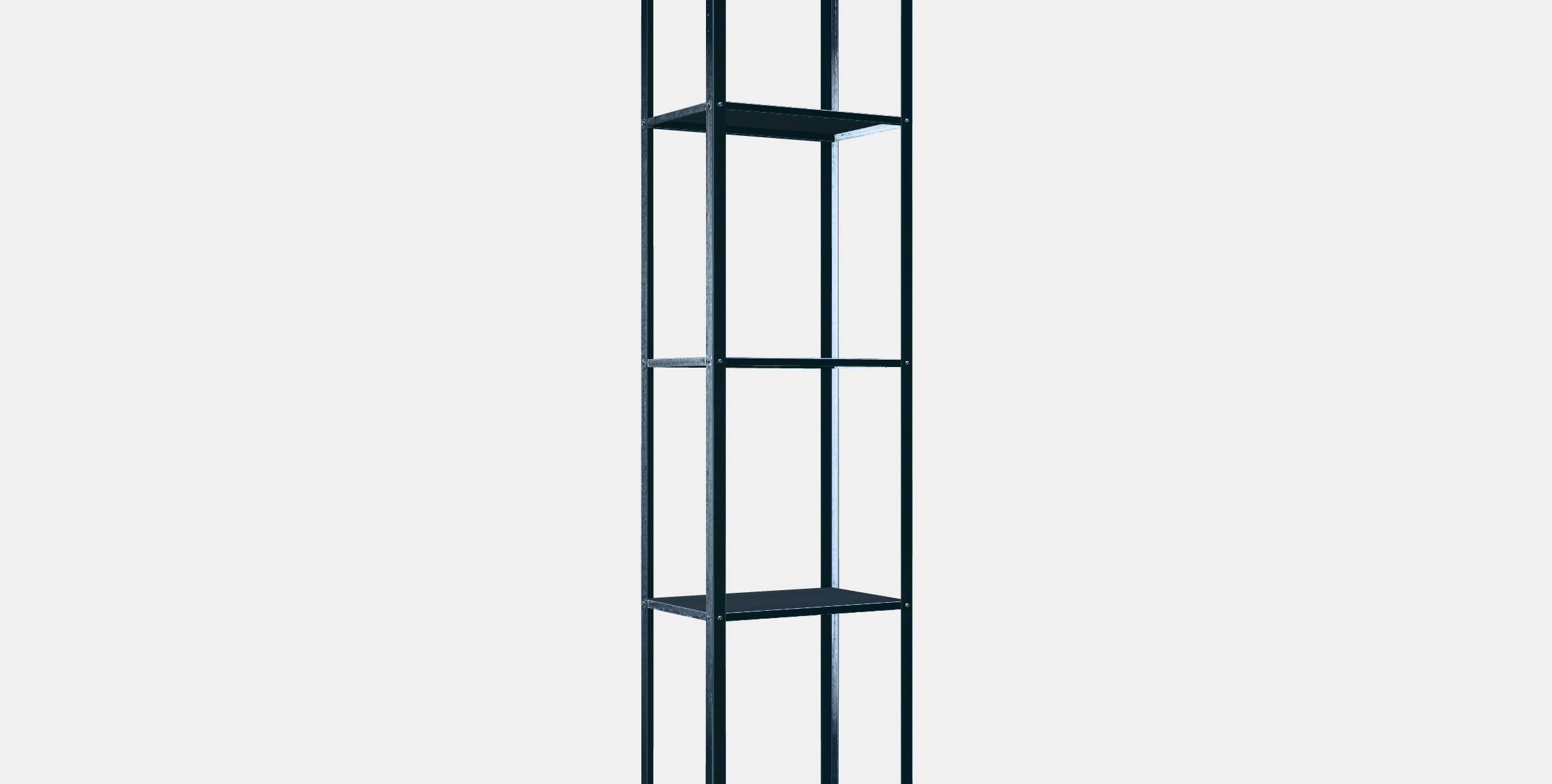 HYLLIS shelving unit 2 Low-poly 3D model_9