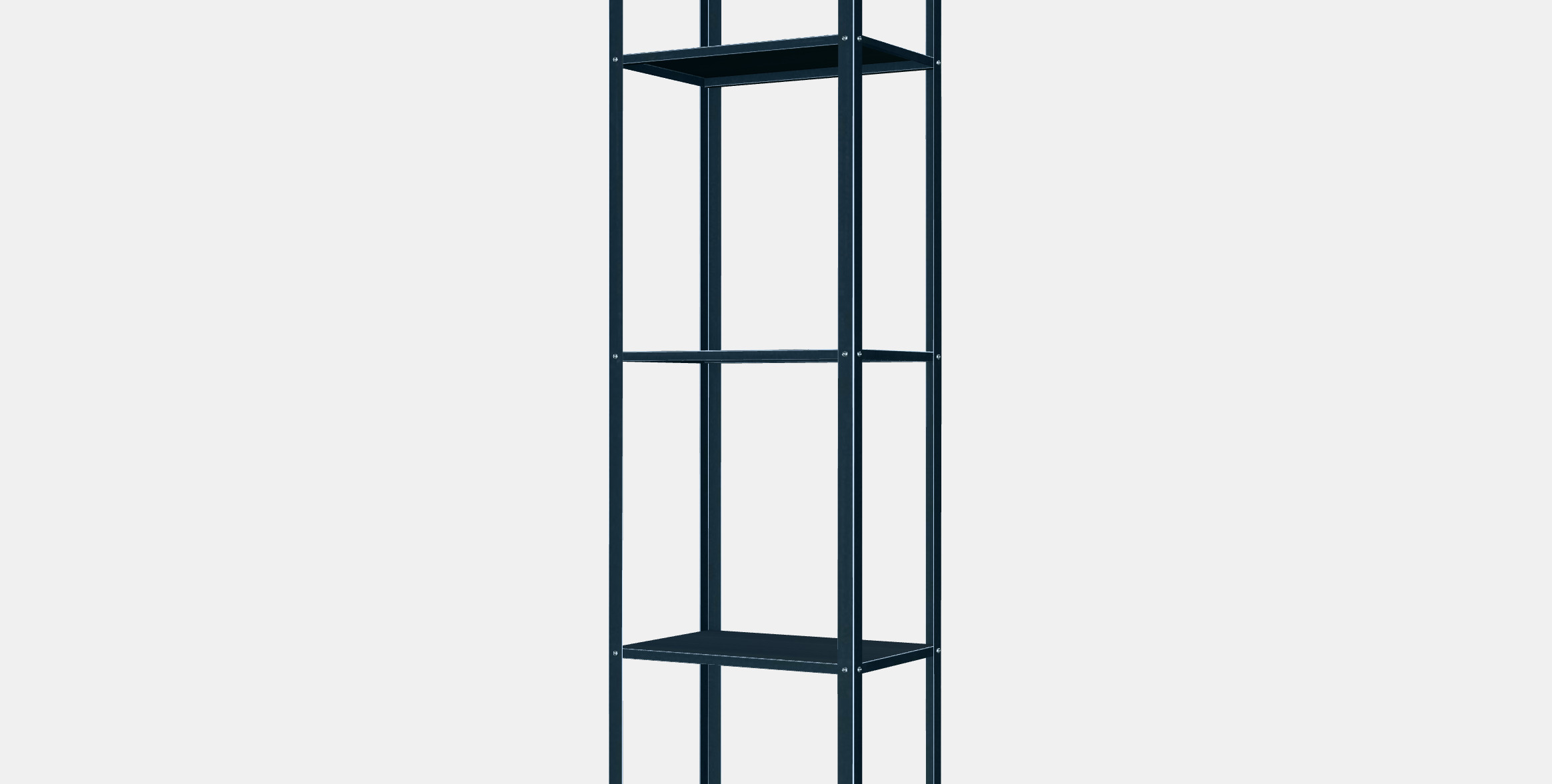 HYLLIS shelving unit 2 Low-poly 3D model_7