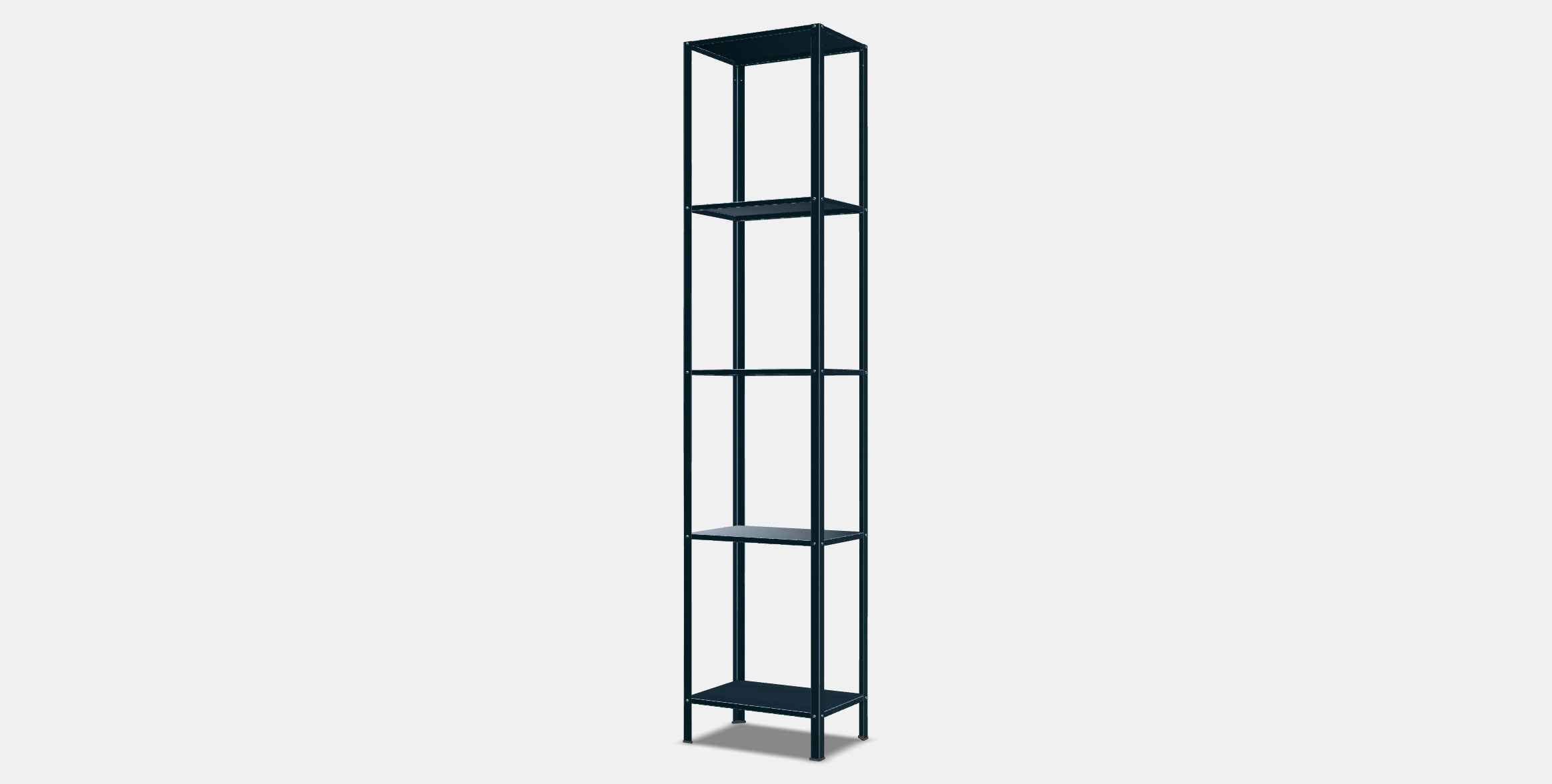 HYLLIS shelving unit 2 Low-poly 3D model_12