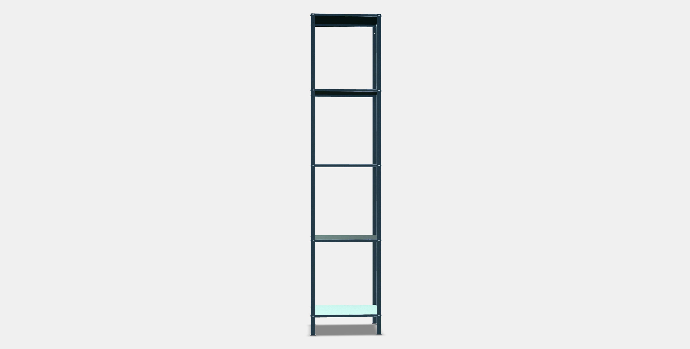 HYLLIS shelving unit 2 Low-poly 3D model_14