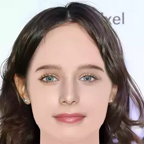 Denise Tantucci Head - No Hair - Low poly head for game