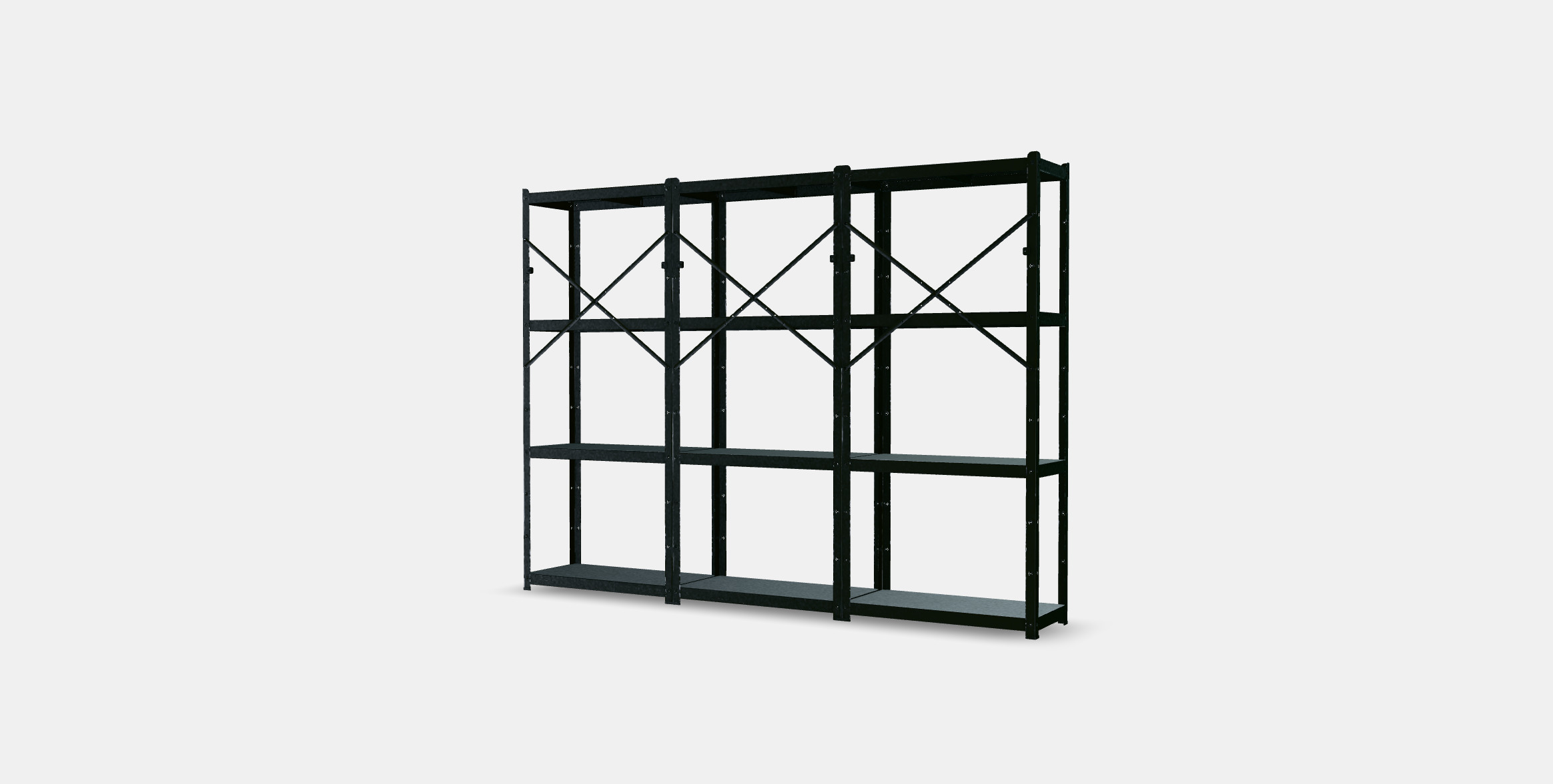 BROR Shelving unit 1 3D model_2