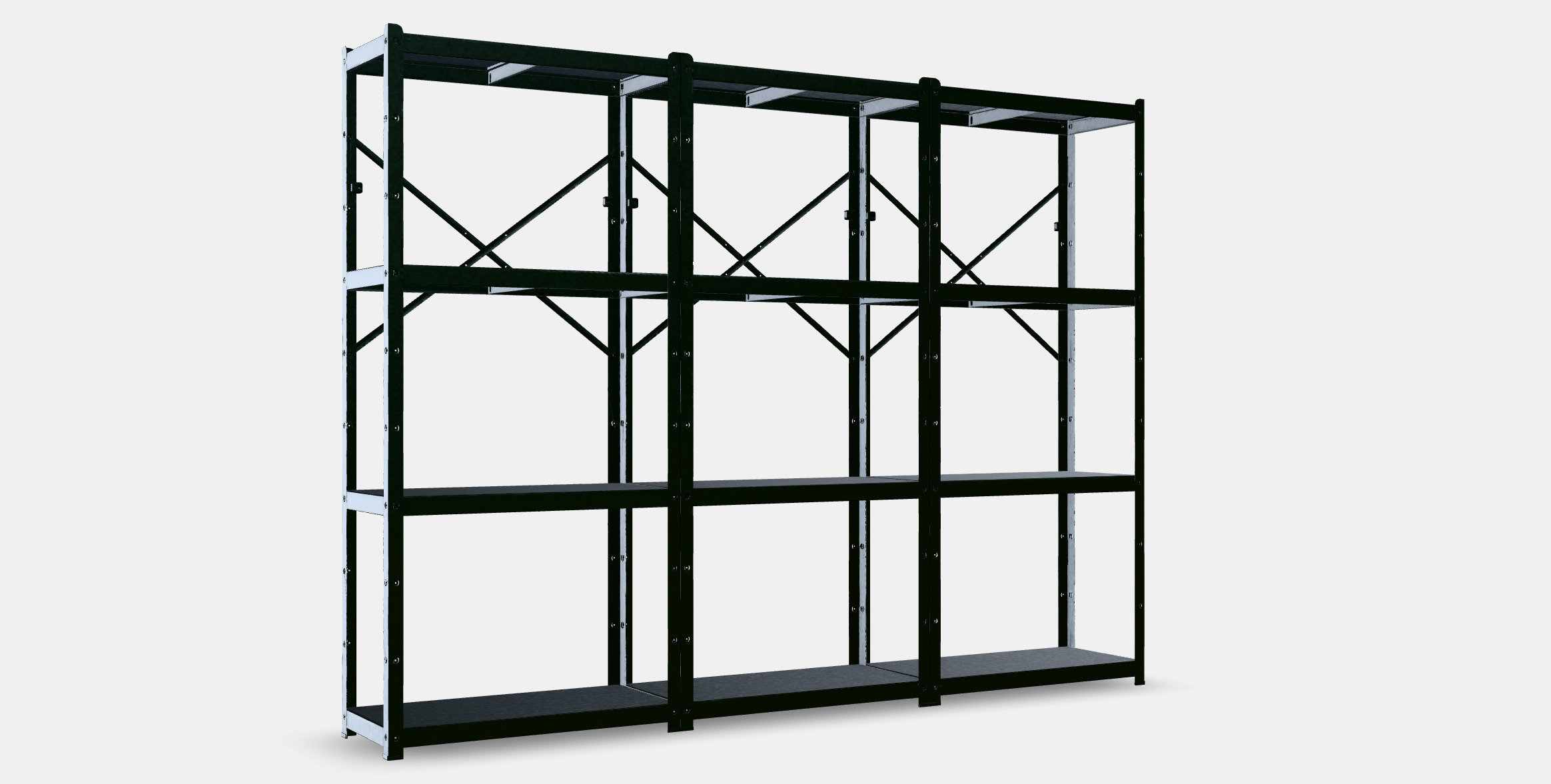 BROR Shelving unit 1 3D model_8