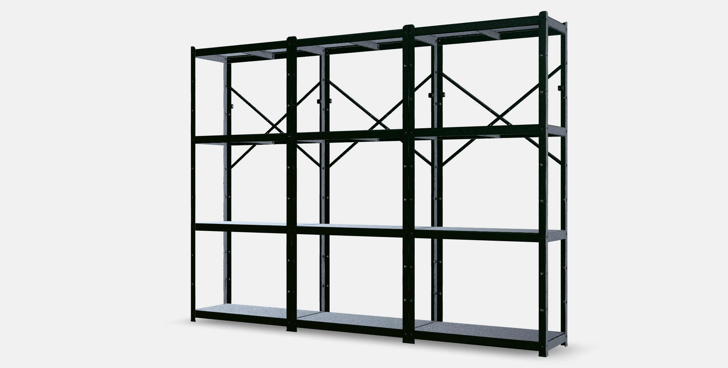 BROR Shelving unit 1 3D model_14