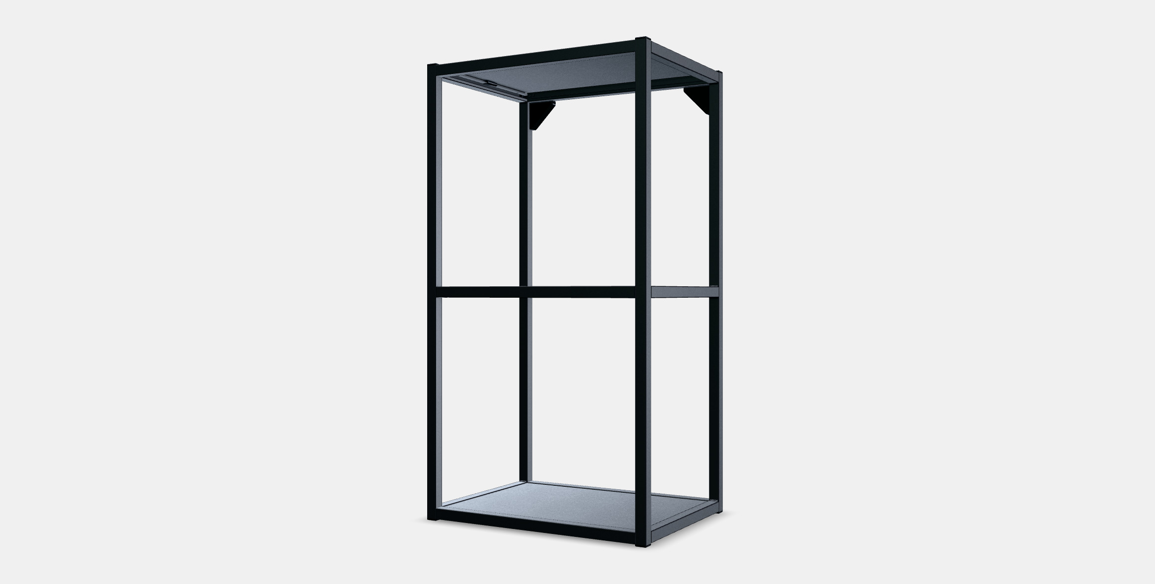 ENHET Wall fr w shelves 4 3D model_12