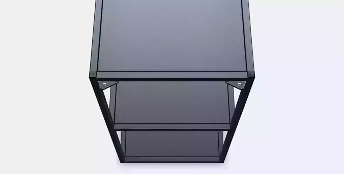 ENHET Wall fr w shelves 4