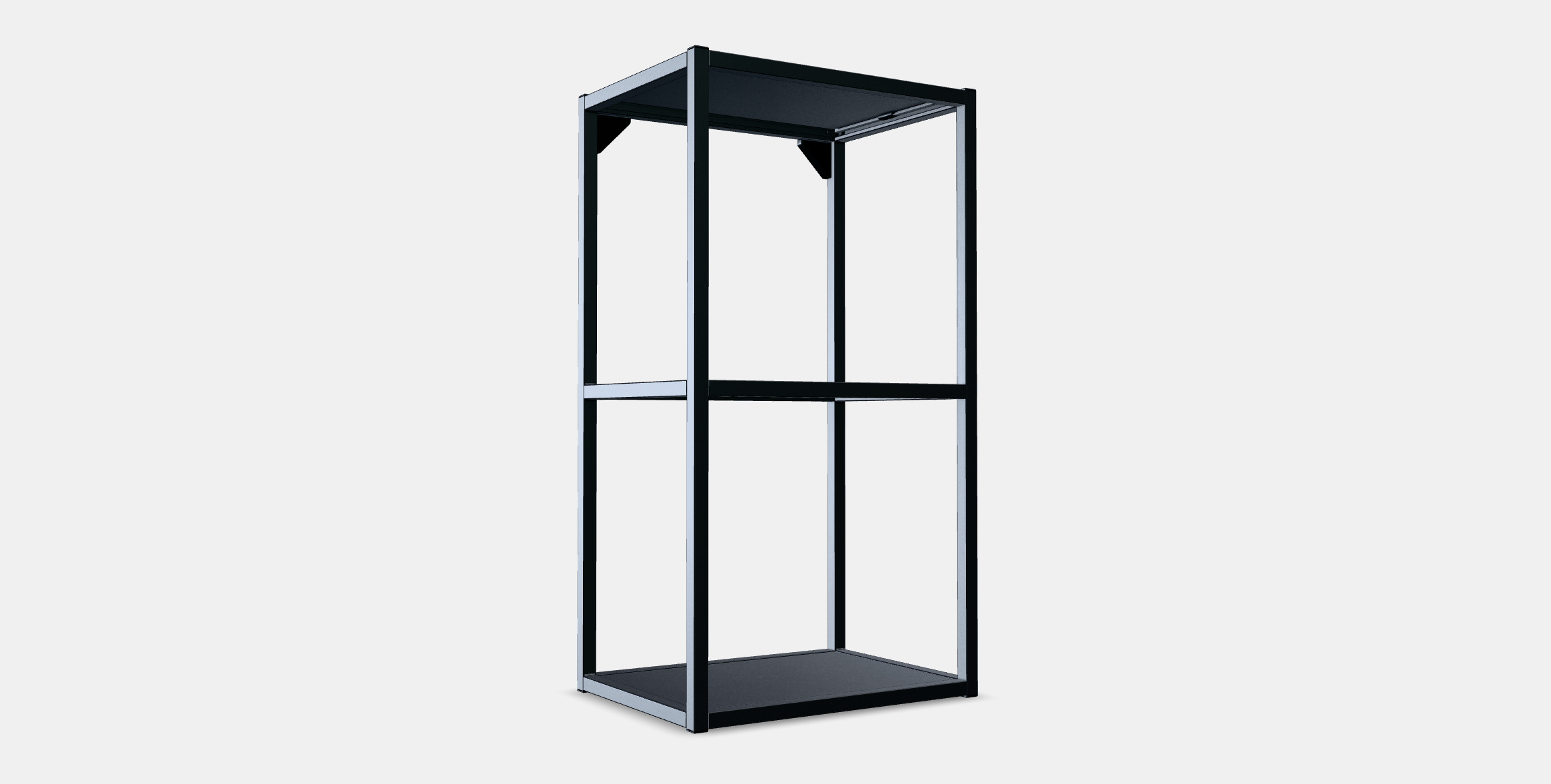 ENHET Wall fr w shelves 4 3D model_2