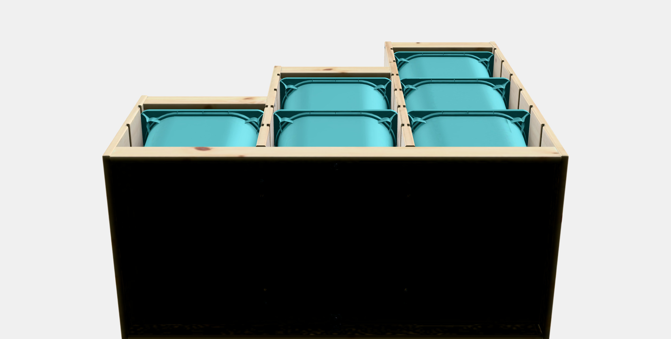 TROFAST Storage combination 22 3D model_7