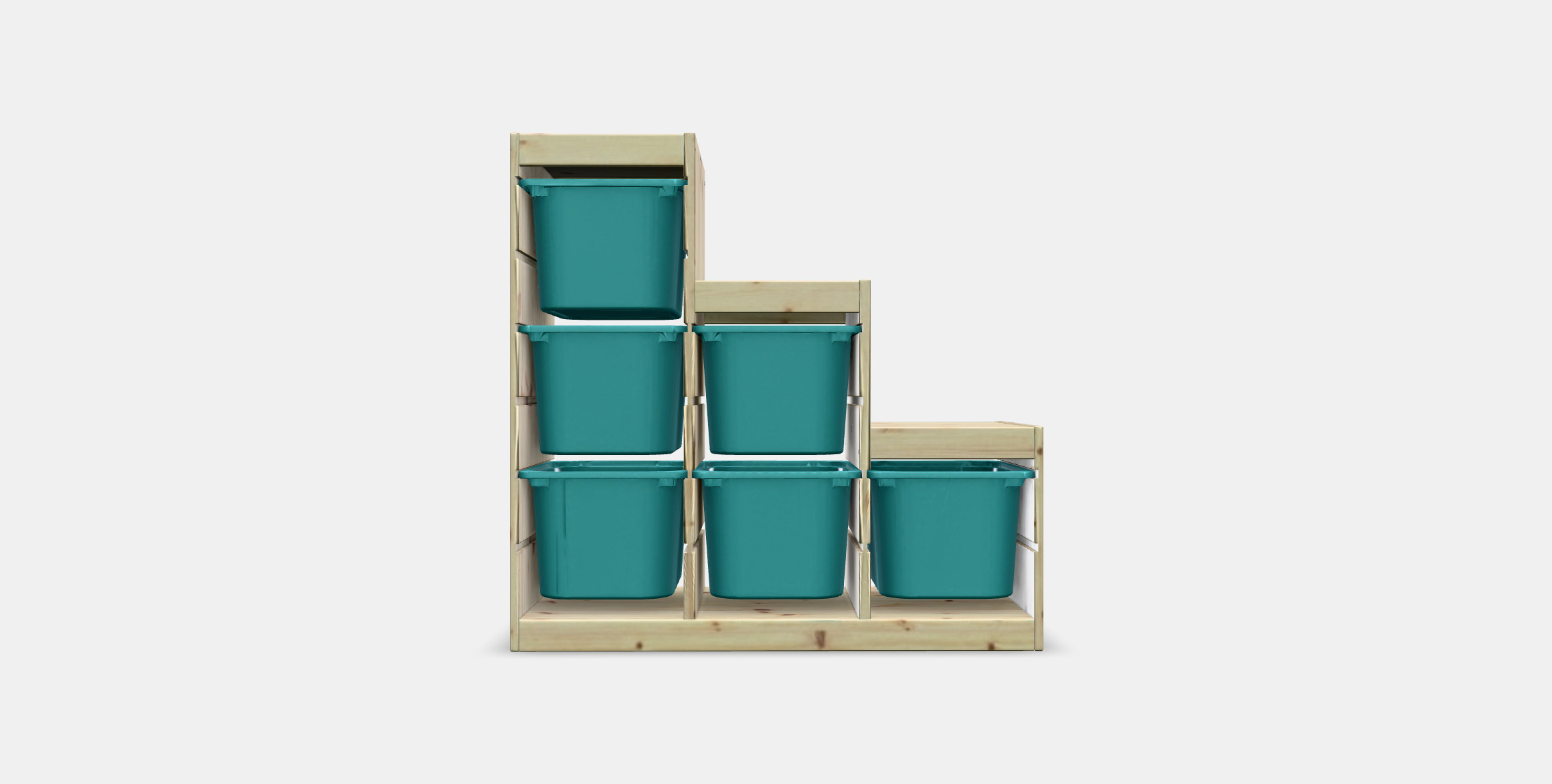 TROFAST Storage combination 22 3D model_9