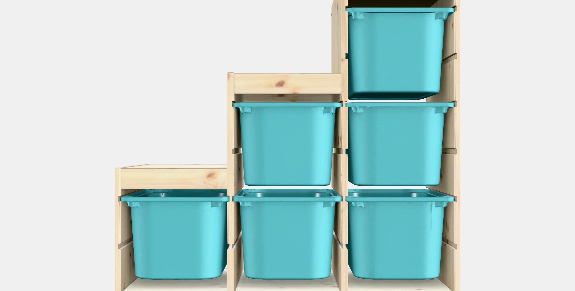 TROFAST Storage combination 22 3D model_15