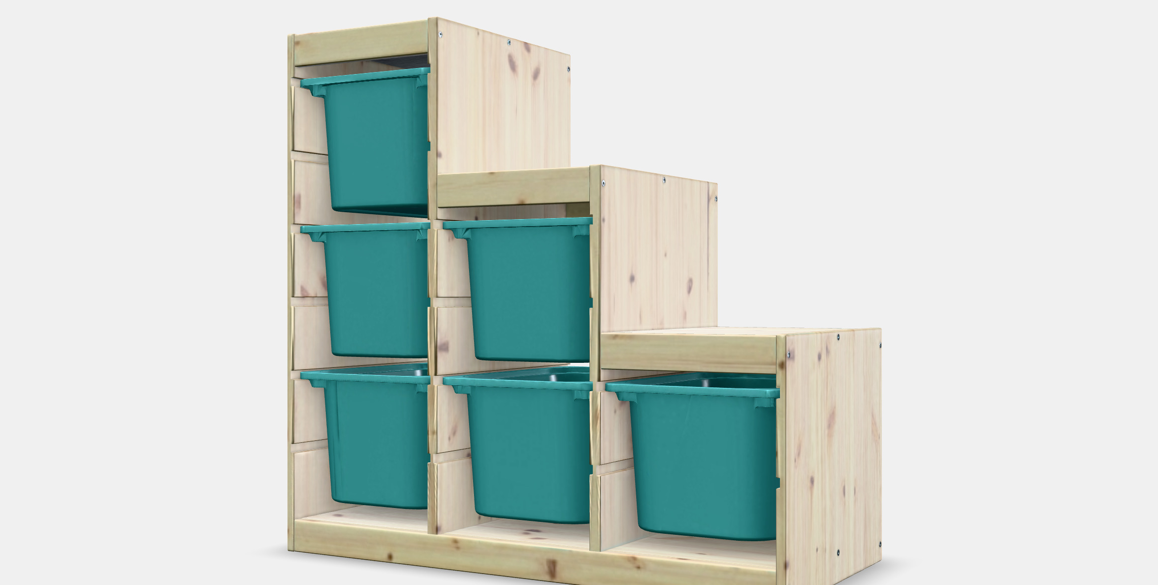 TROFAST Storage combination 22 3D model_12