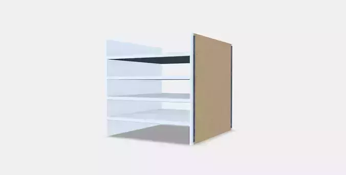 KALLAX Insert with 4 shelves