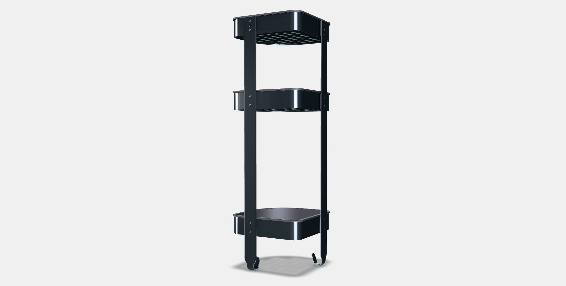 BROGRUND Corner wall shelf unit 3D model_6