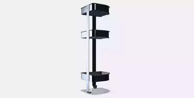 BROGRUND Corner wall shelf unit 3D model