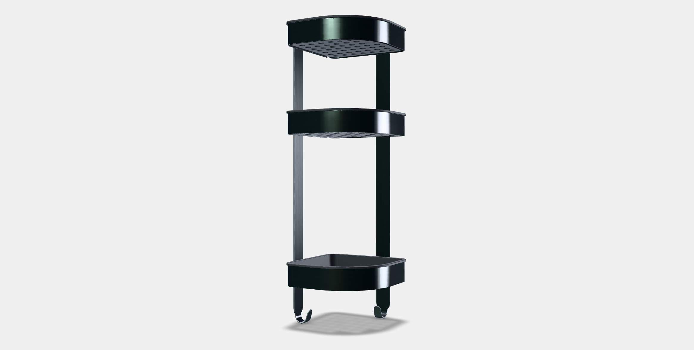 BROGRUND Corner wall shelf unit 3D model_12