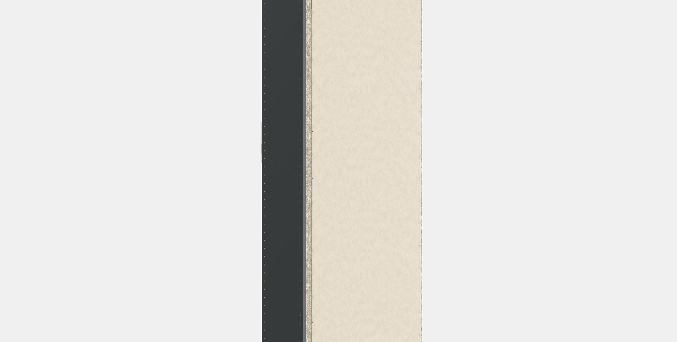 PAX Add-on corner unit with 4 shelves 5 3D model_4