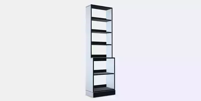 HAVSTA Shelving unit with plinth 1