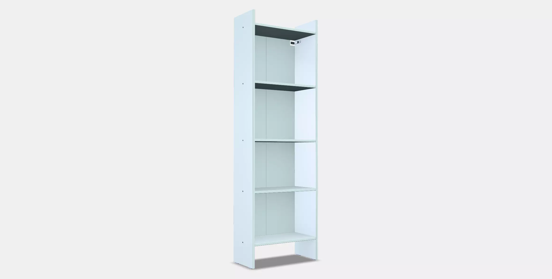 BAGGEBO Bookcase 3D model_0