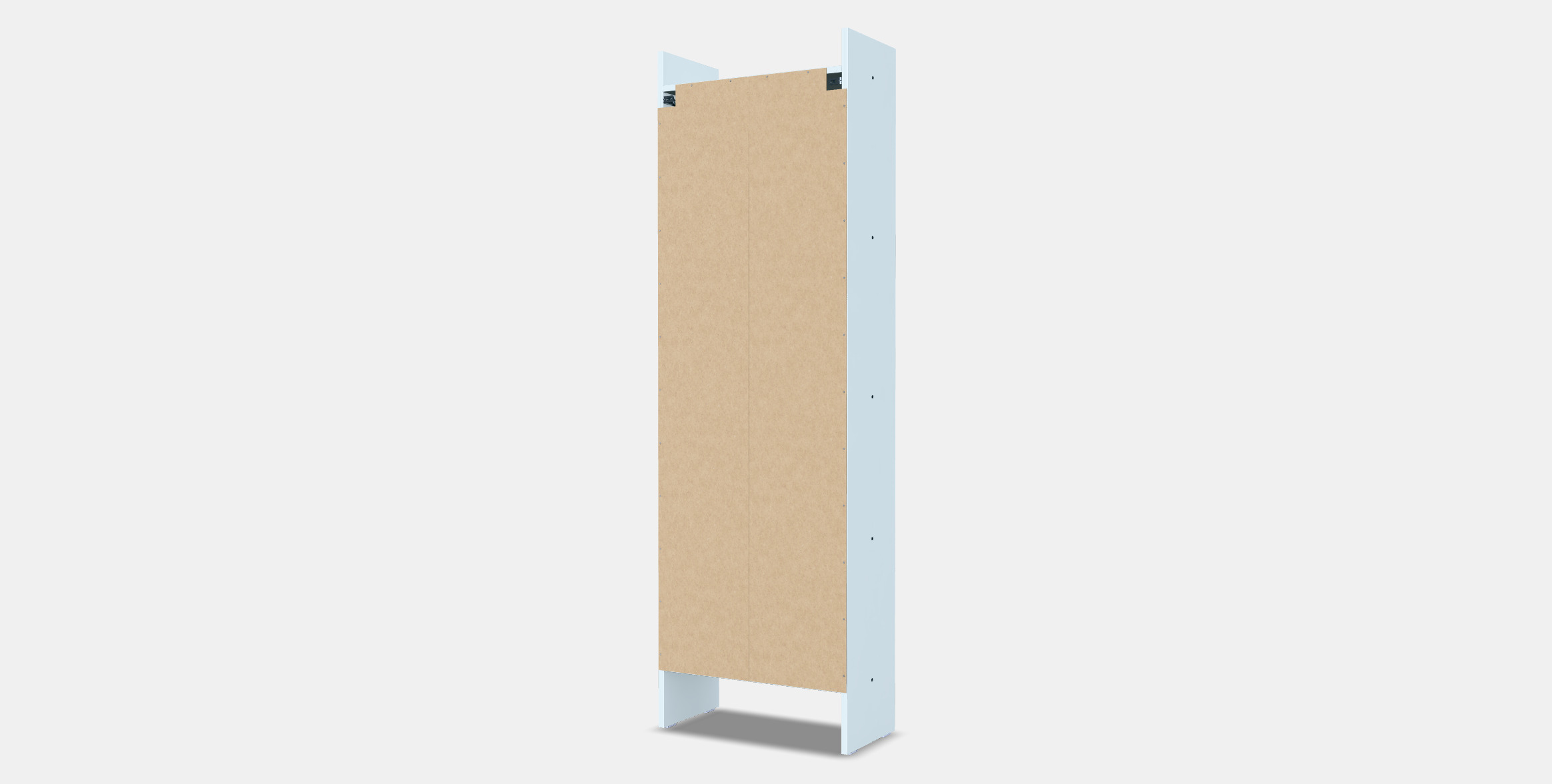 BAGGEBO Bookcase 3D model_3