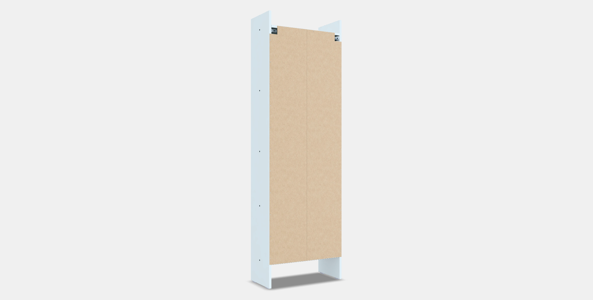 BAGGEBO Bookcase 3D model_15