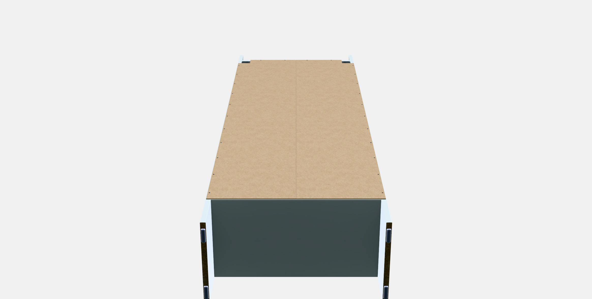BAGGEBO Bookcase 3D model_7