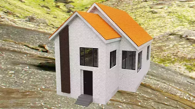 Realistic 3D House 