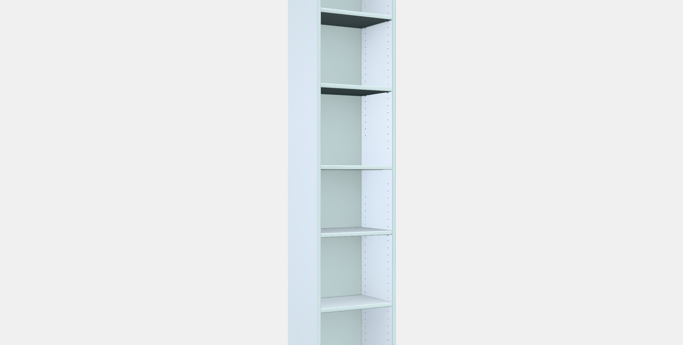BILLY Bookcase 1 3D model_8