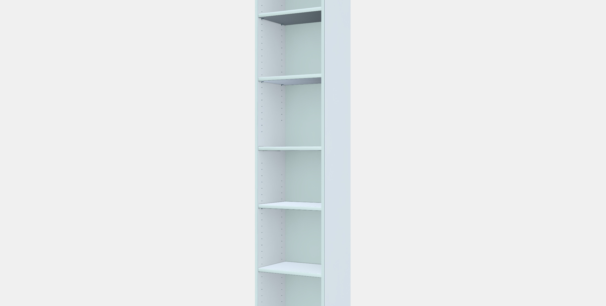 BILLY Bookcase 1 3D model_13