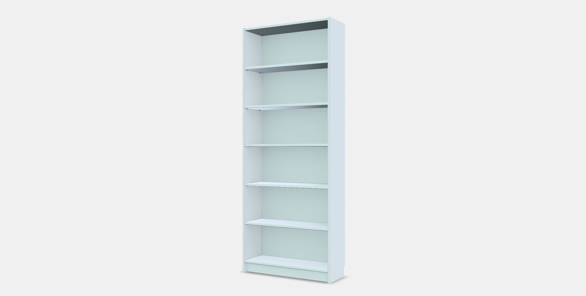 BILLY Bookcase 2 3D model_10