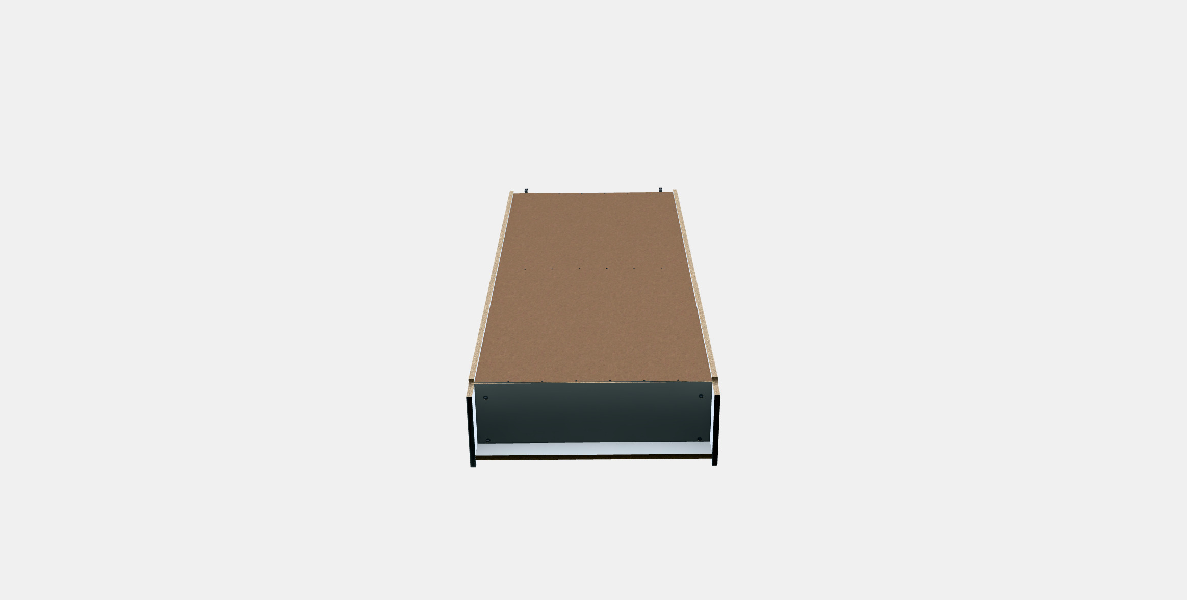 BILLY Bookcase 2 3D model_4
