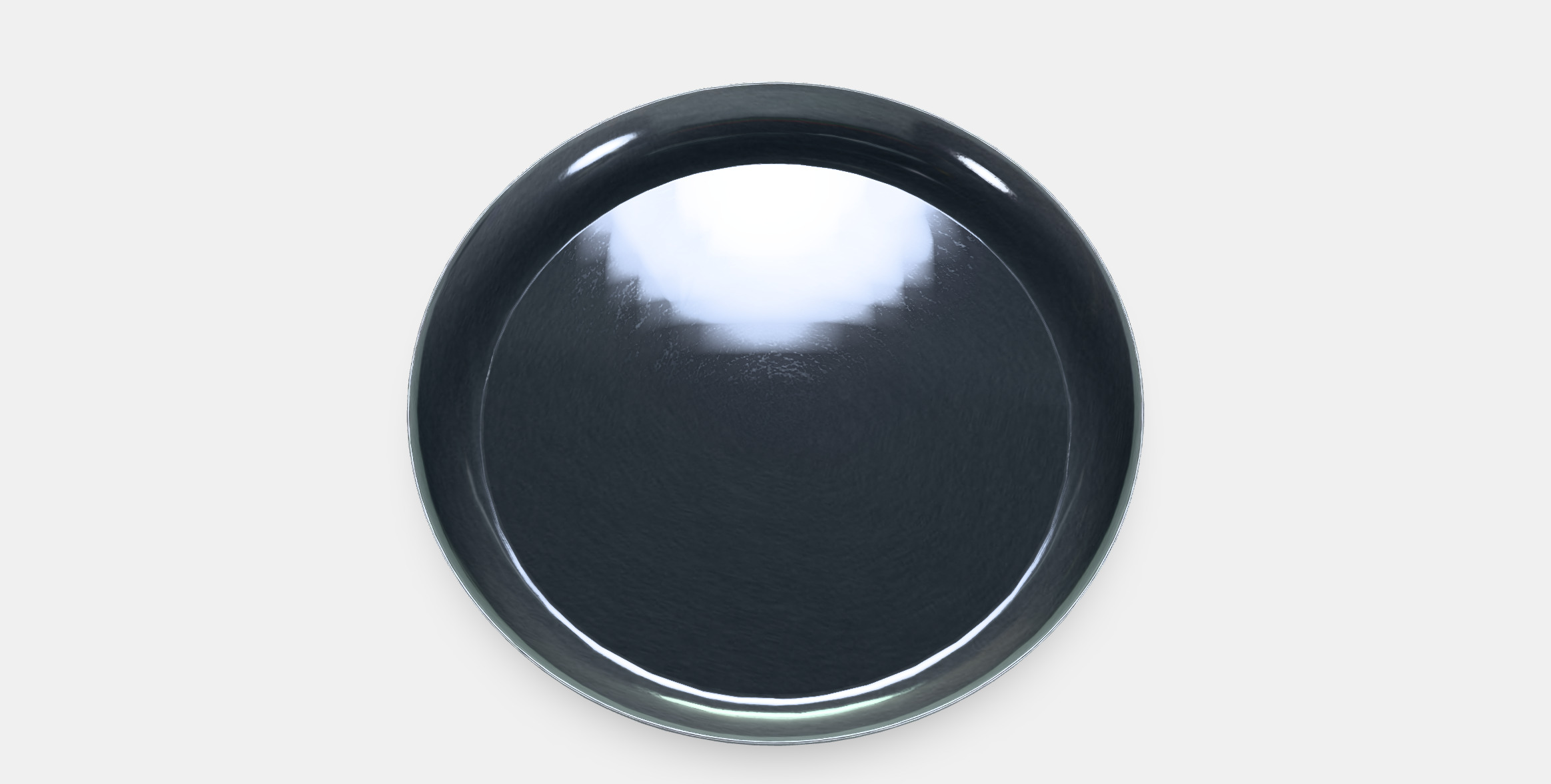 TUVHATTA Serving plate Low-poly 3D model_6