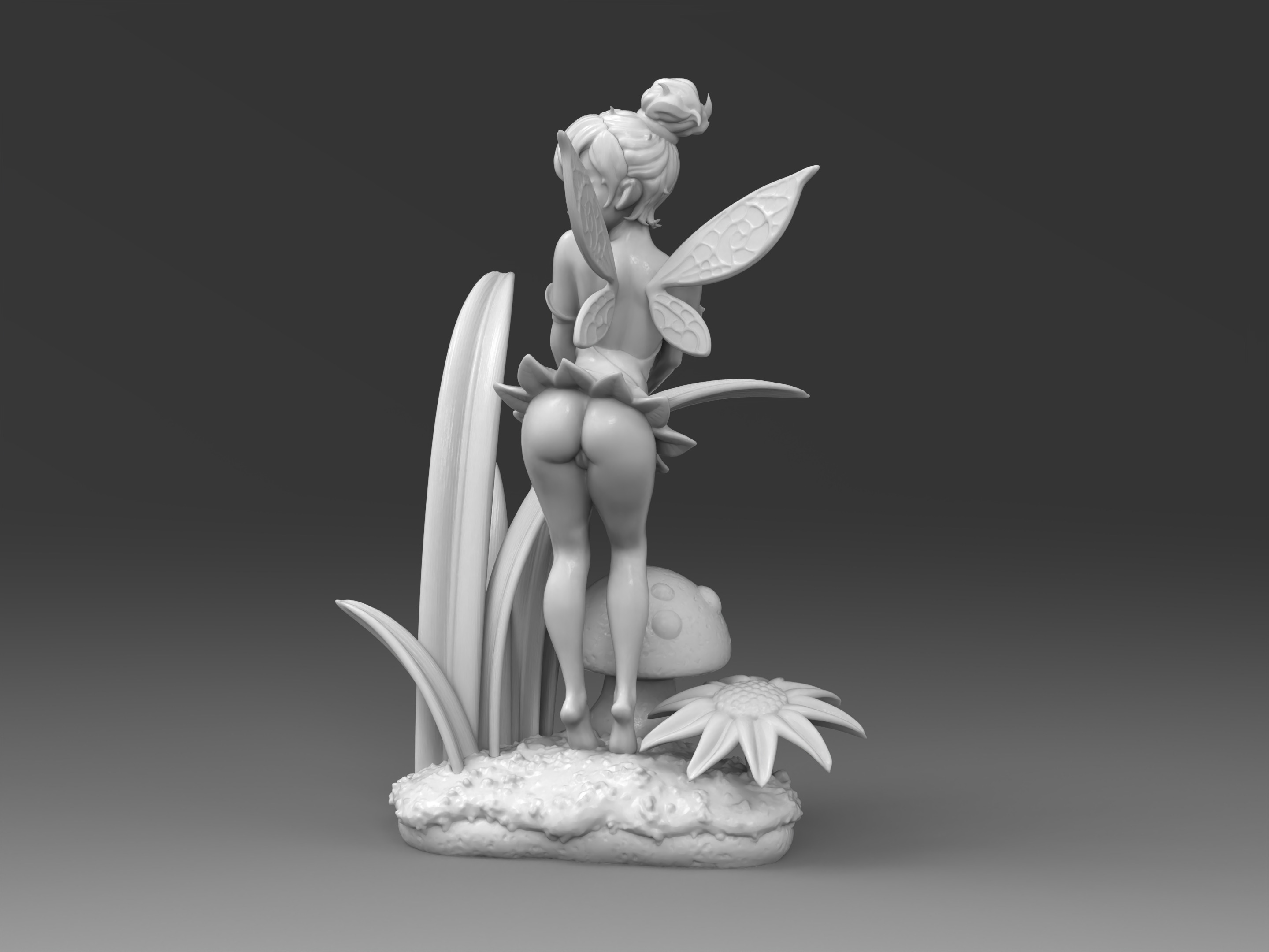 Tinker Bell 3D print model_9